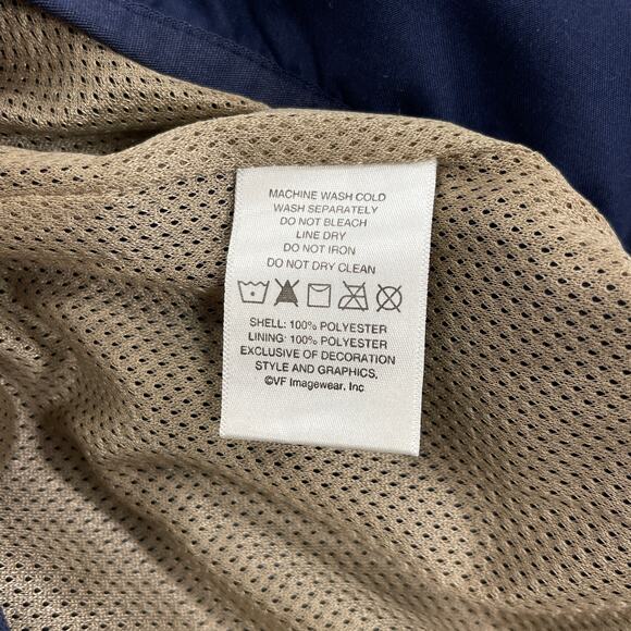 San Diego Padres Warm Up Jacket Navy Brown Size Large L B3 - Picture 7 of 7